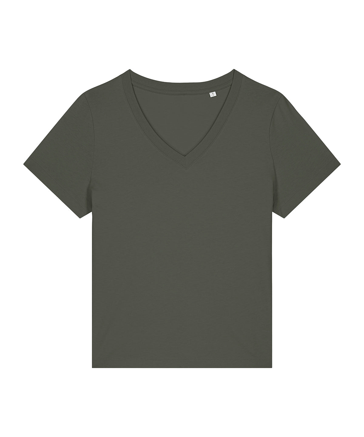 Women’s Stella Isla v-neck t-shirt (STTW176) - Khaki