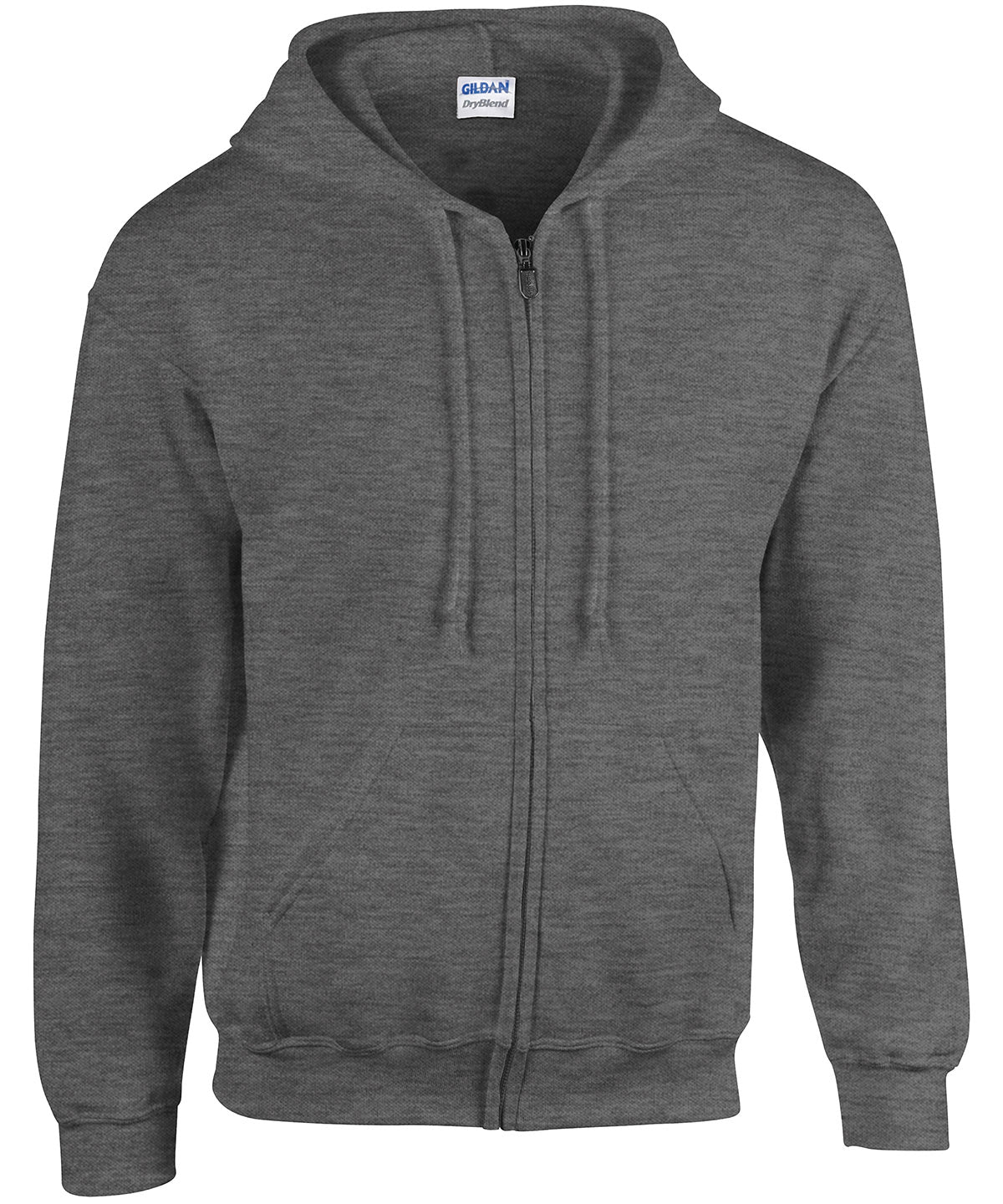 Heavy Blend™  full zip hooded sweatshirt - Dark Heather