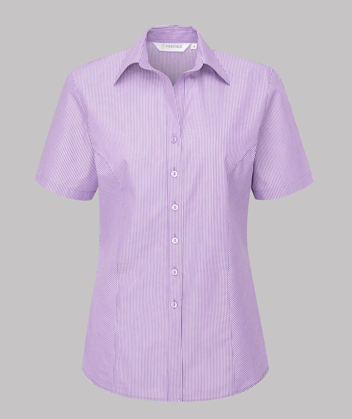 Ailish - Purple/White Stripe
