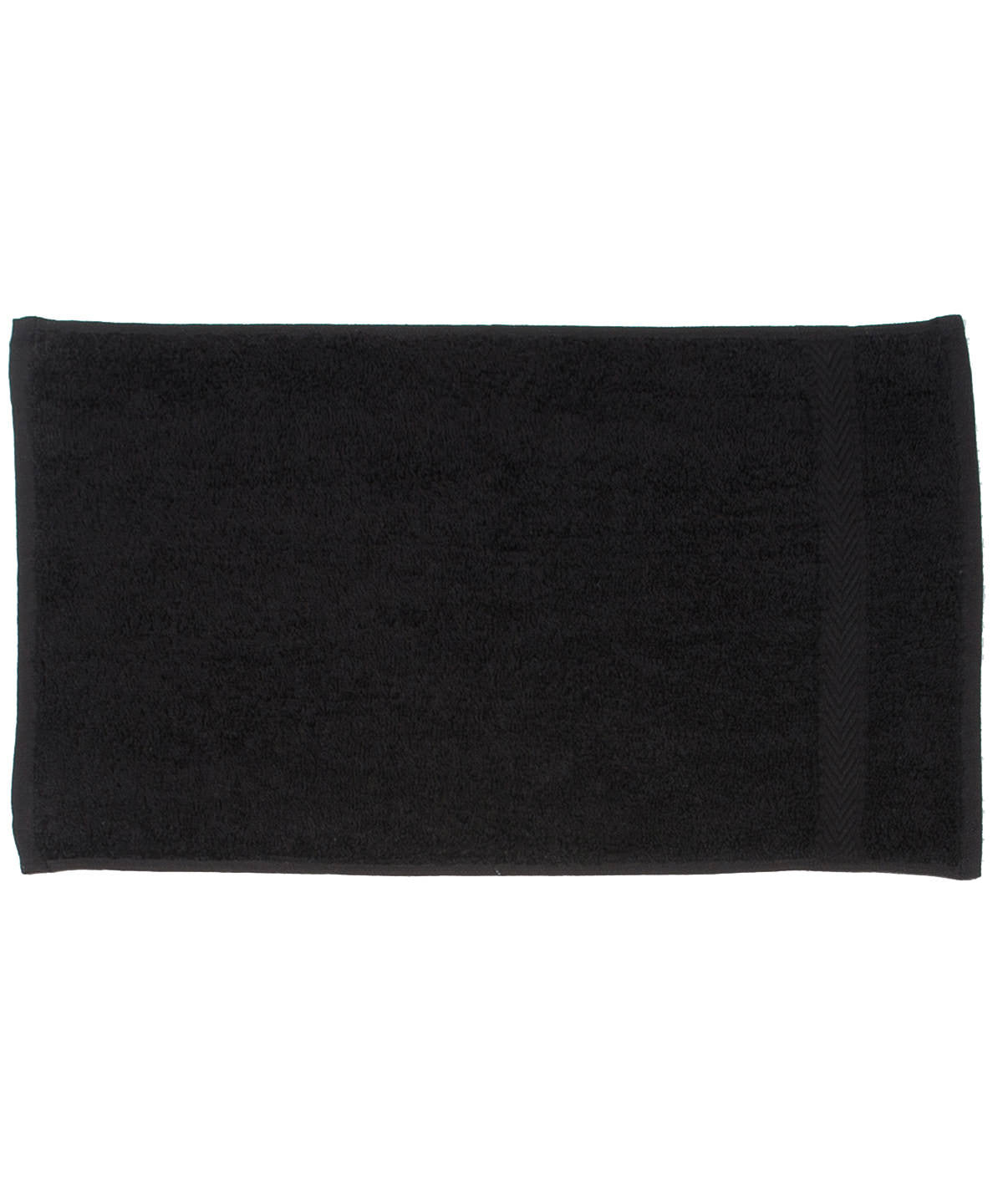 Luxury range guest towel - Black