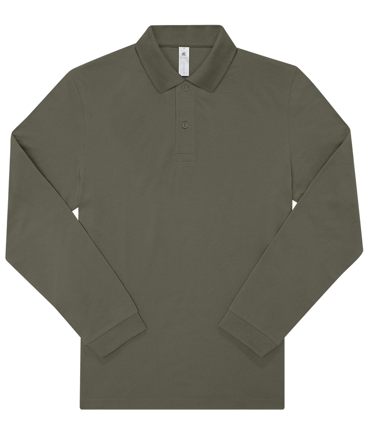 B&C My Polo 180 LSL - Camo Green