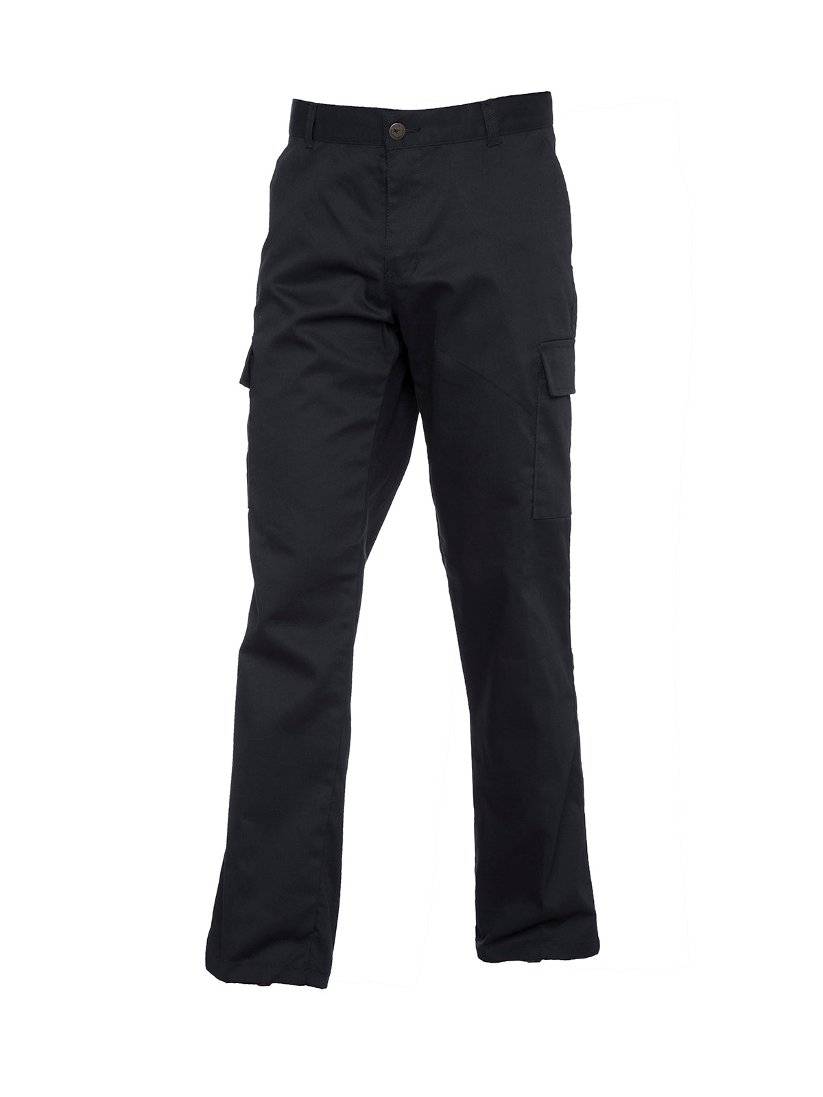 UC905 - Navy Ladies Cargo Trousers - Black