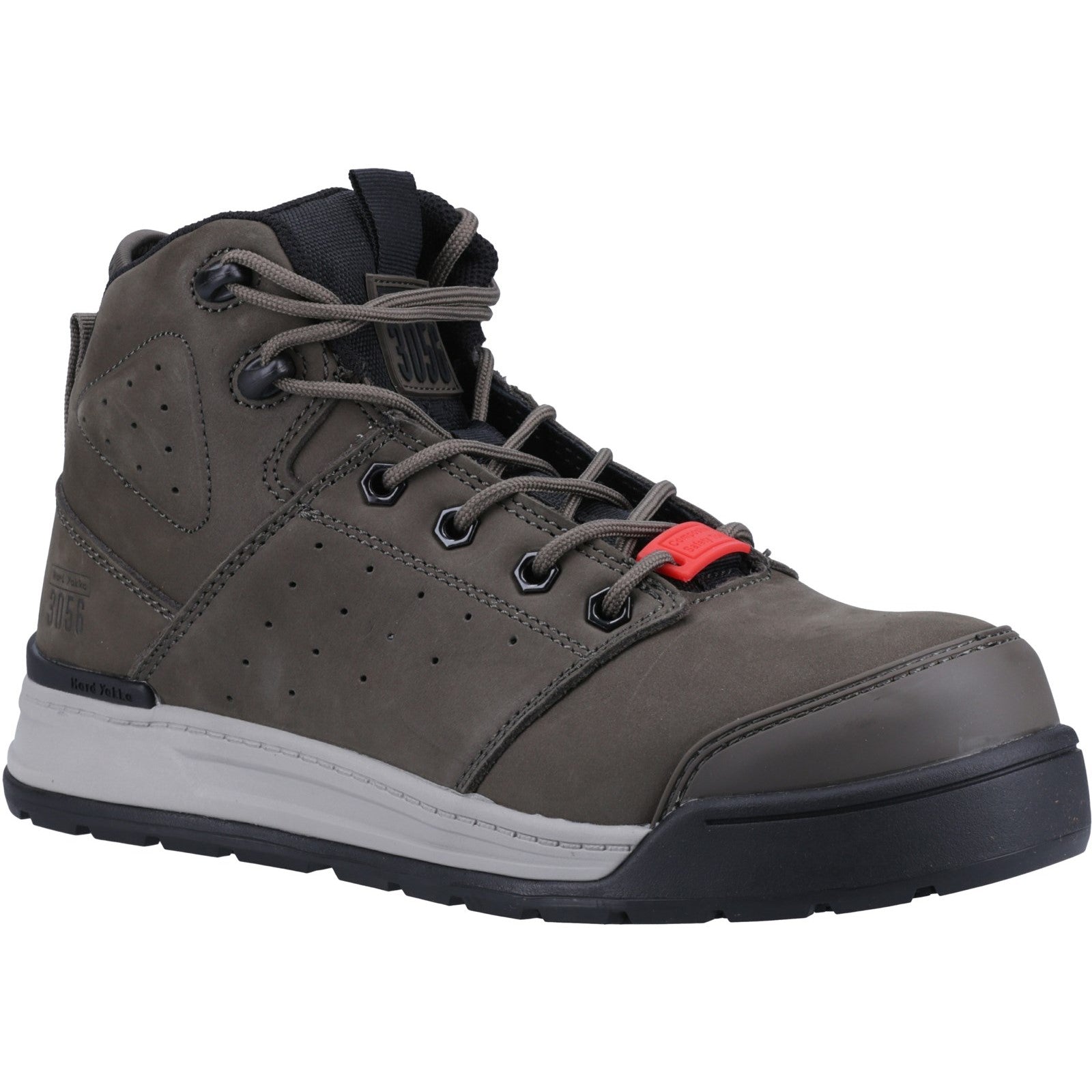 3056 Lace Zip Safety Boot - Cedar