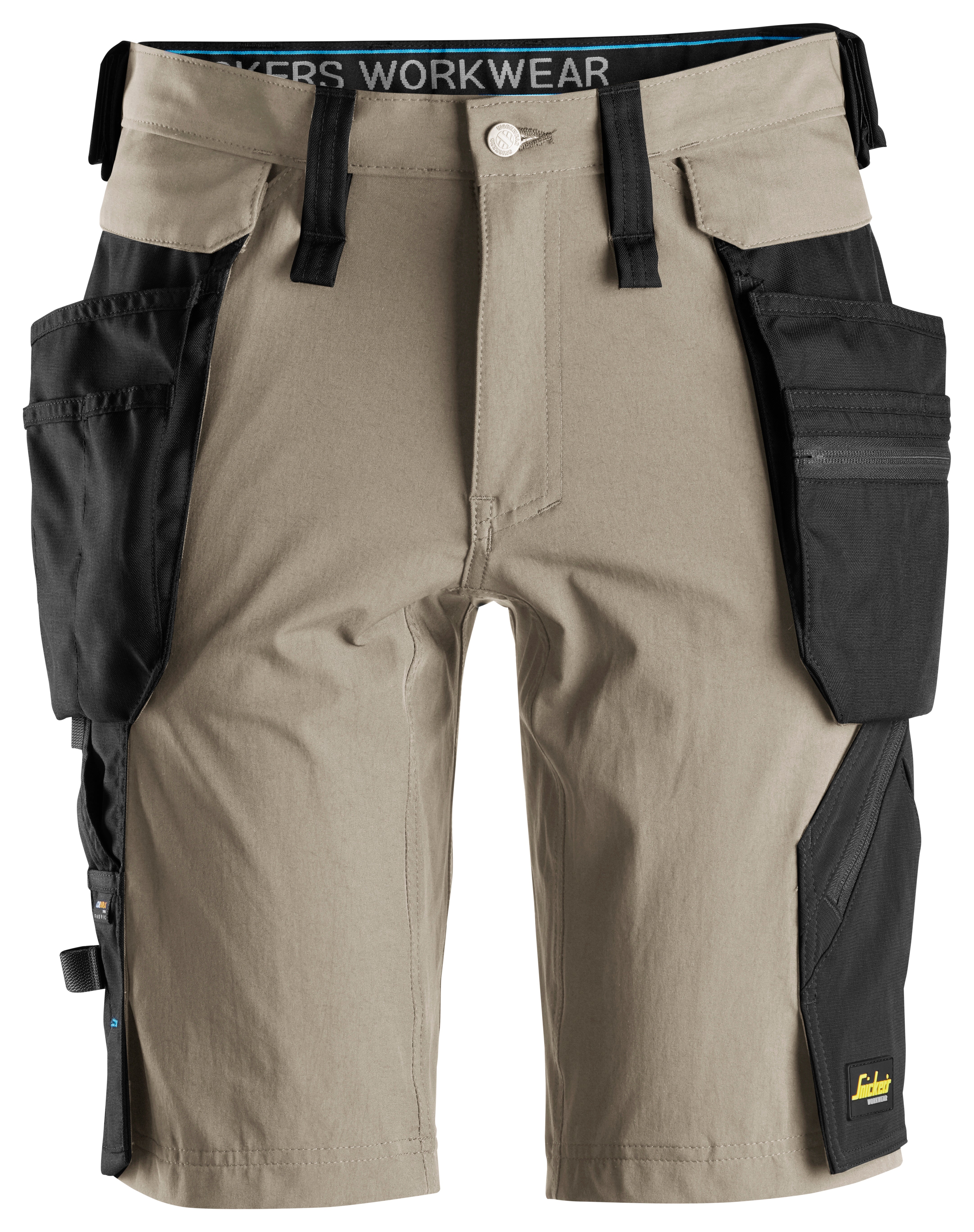 Shorts+ Detachable Holster Pockets - Khaki\Black - 2004
