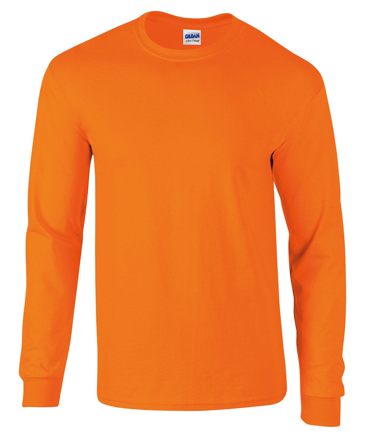 Ultra Cotton™ adult long sleeve t-shirt - Safety Orange