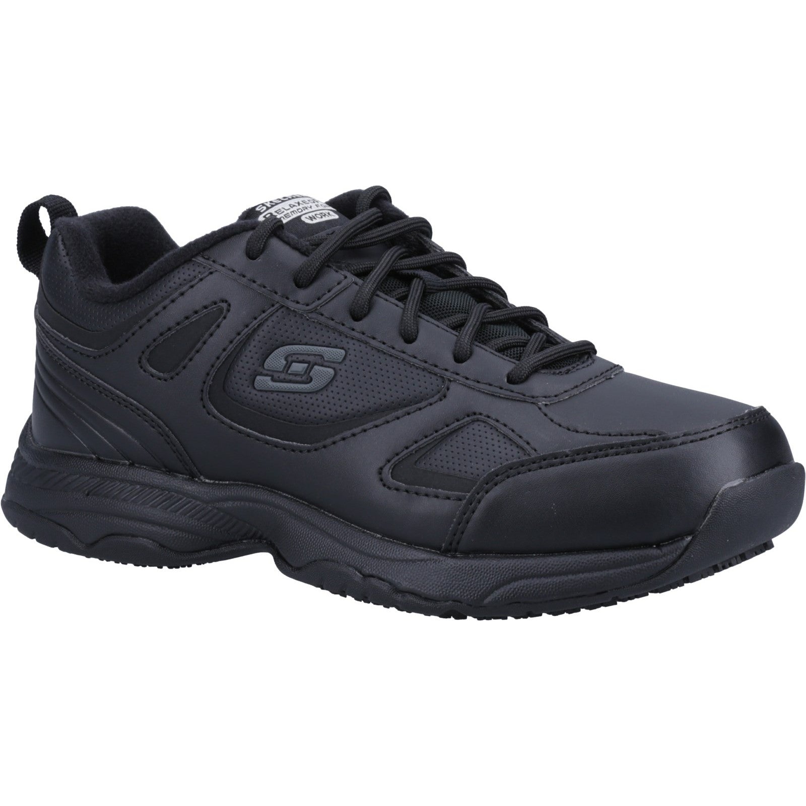 Work Relaxed Fit: Dighton - Bricelyn SR Safety Shoe - Black