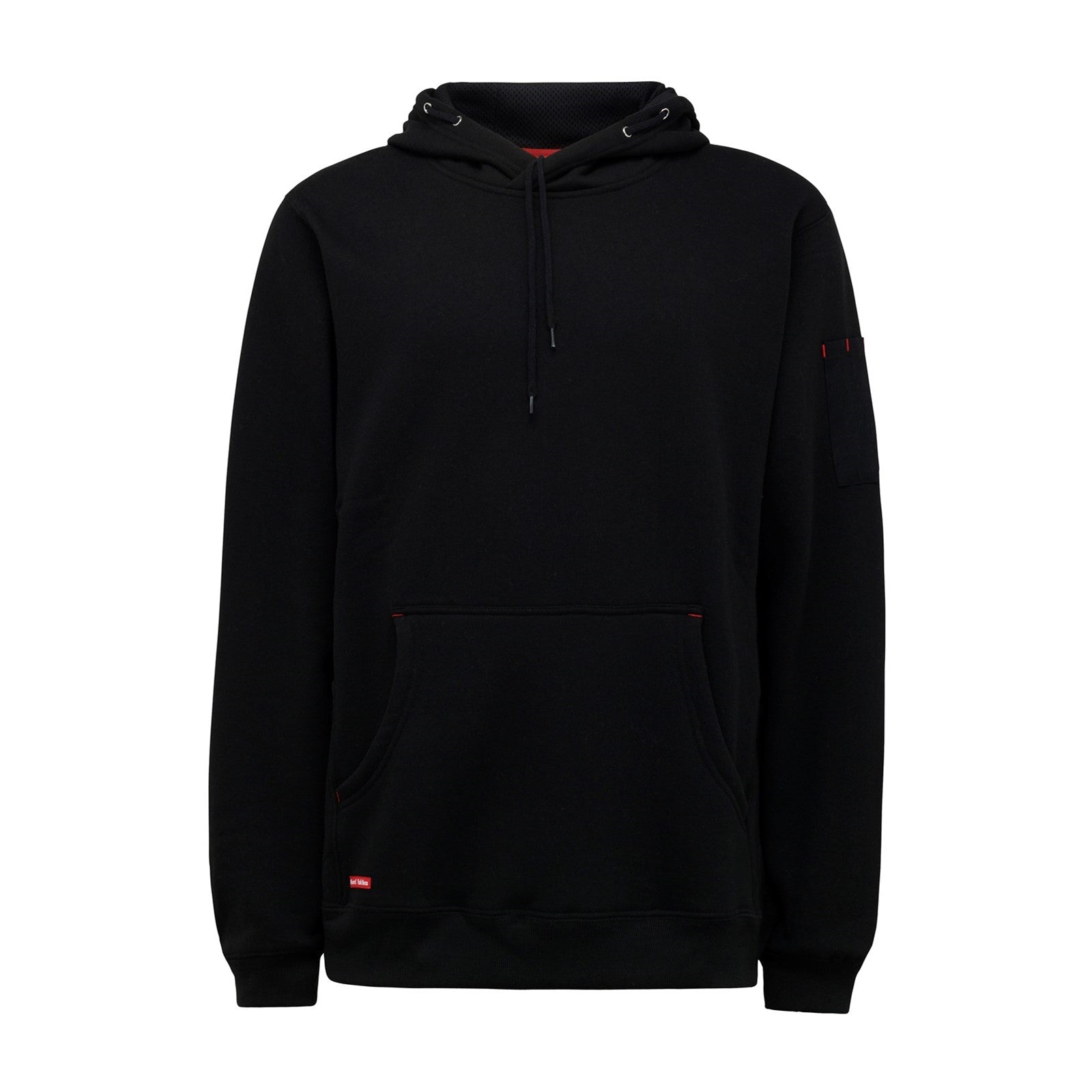 Brushed Fleece Hoodie - Black