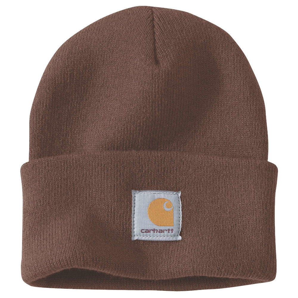 Carhartt Mens A18 Stretchable Rib Knit Acrylic Watch Beanie Hat