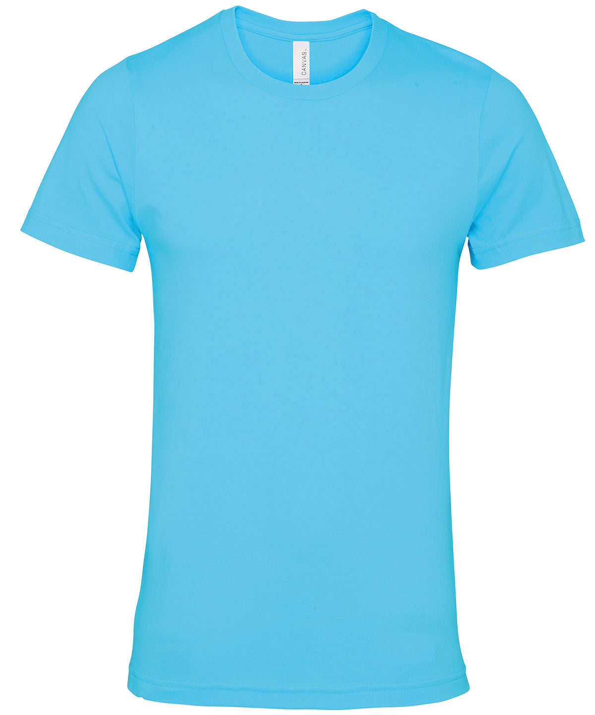 Unisex Jersey crew neck t-shirt - Turquoise
