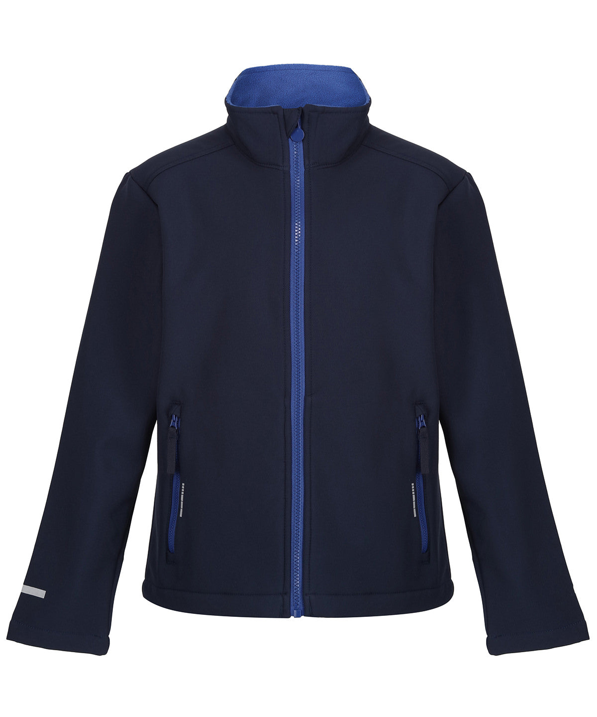Kids Ablaze Softshell Jacket - Navy/New Royal