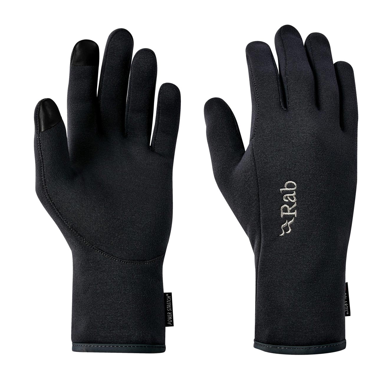 Power Stretch Contact Gloves - Black