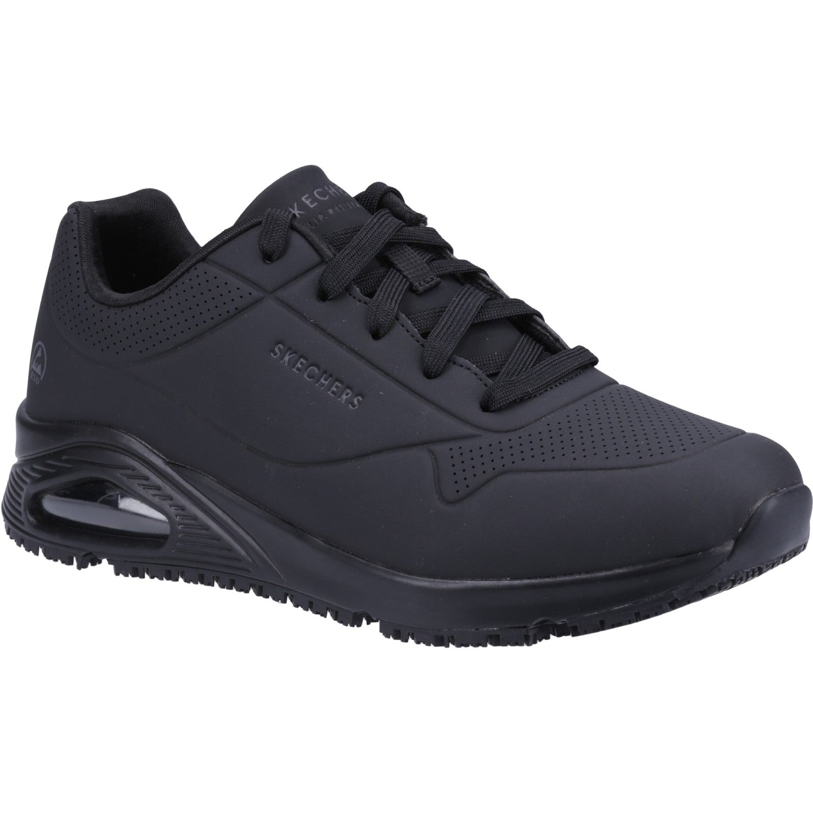 Work Relaxed Fit: Uno SR Safety Shoe - Black