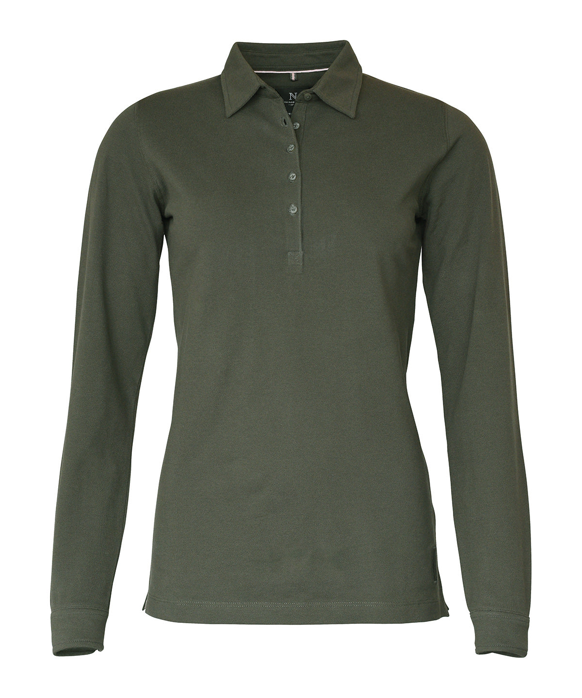 Women's Carlington deluxe long sleeve polo - Olive