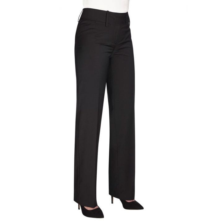 Miranda Parallel Leg Trouser - Black