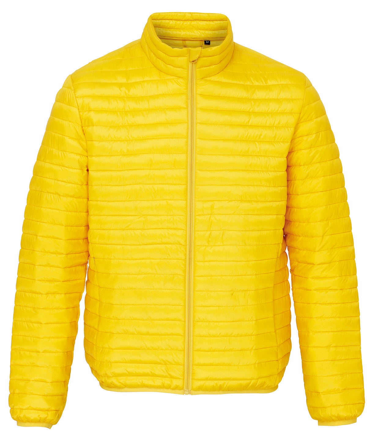 Tribe fineline padded jacket - Bright Yellow