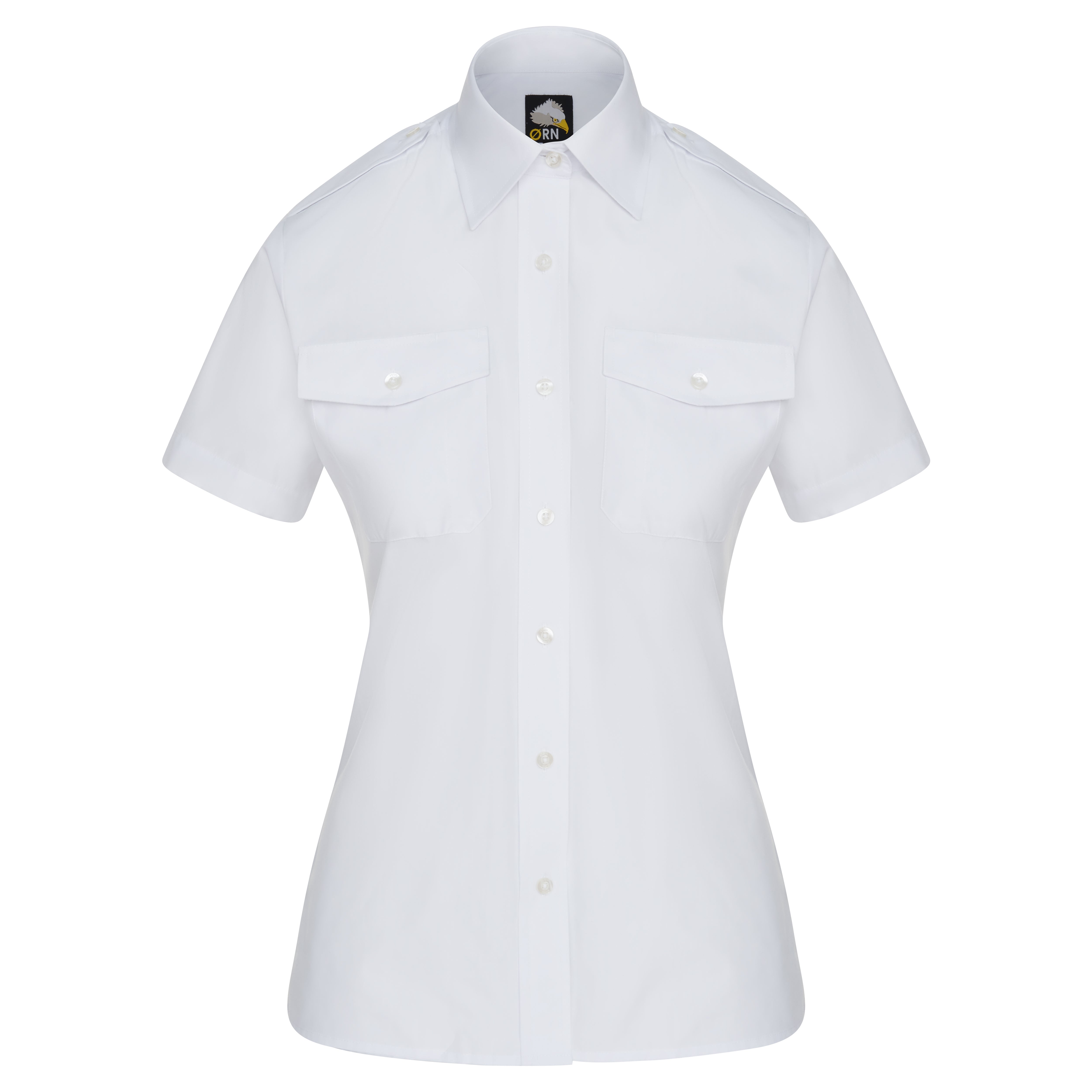 The Classic S/S Pilot Blouse - White