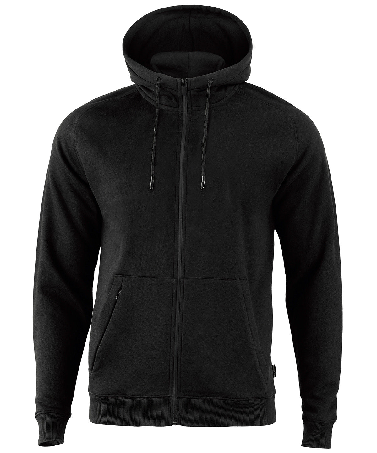 Lenox hooded full-zip sweatshirt - Black