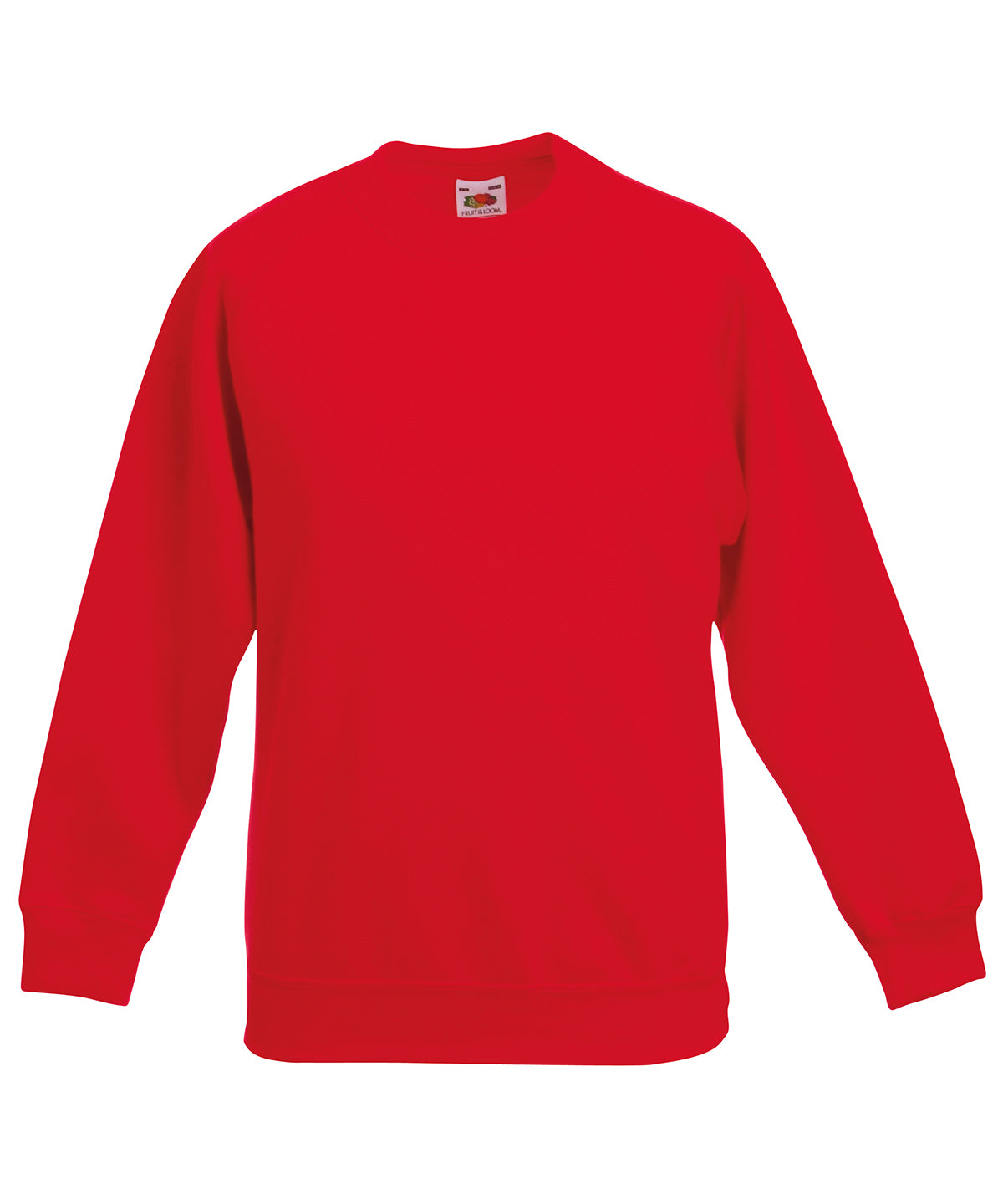 Kids classic raglan sweatshirt - Red