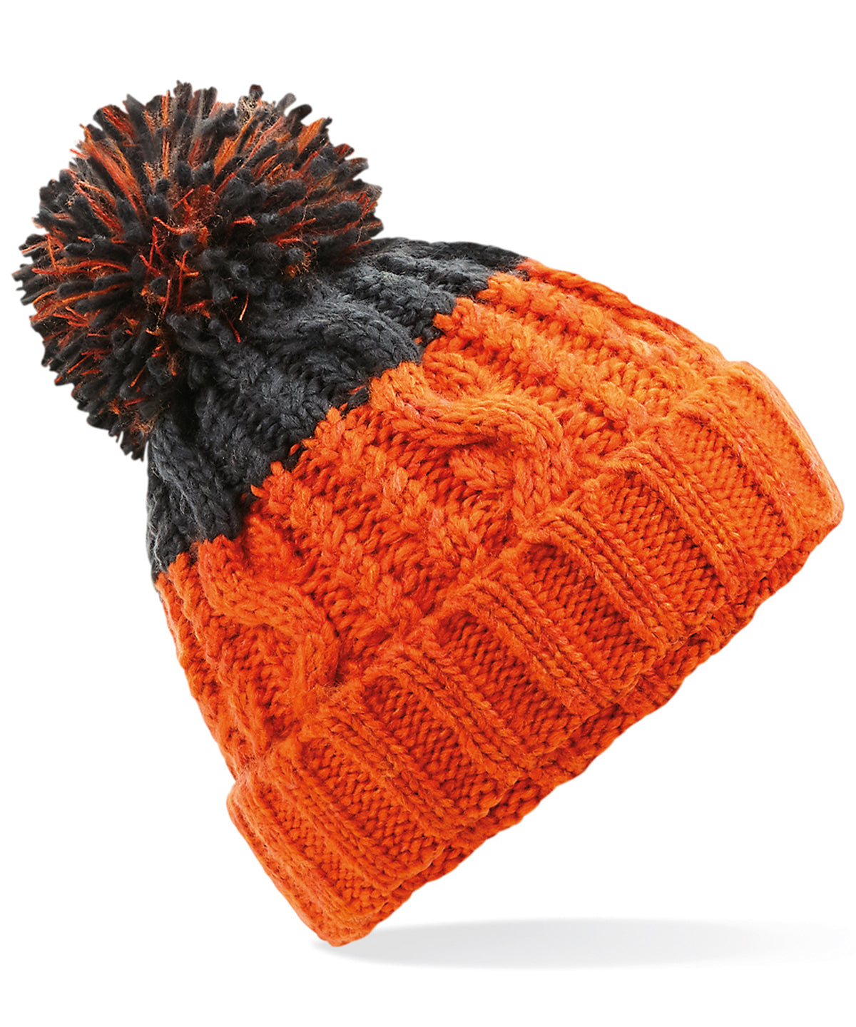 Apres beanie - Orange/ Graphite Grey