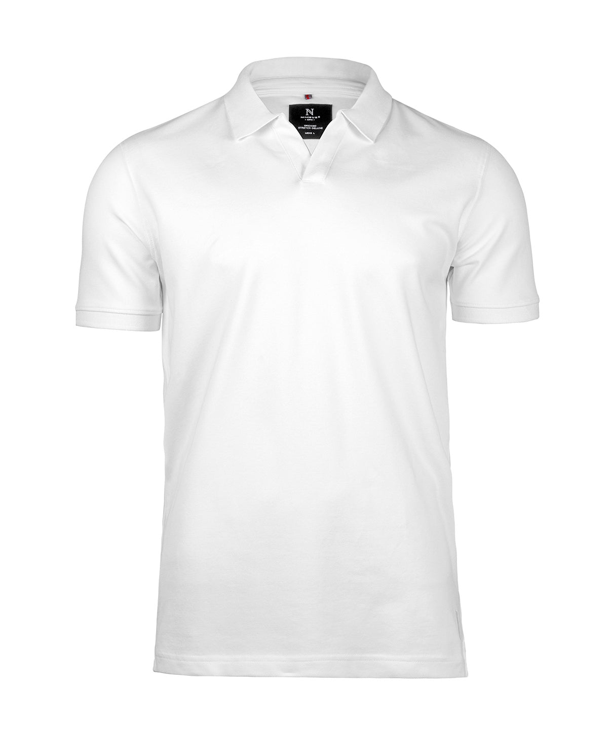 Harvard v-neck polo shirt - White