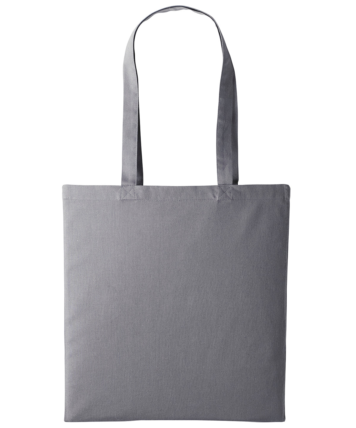 Cotton shopper long handle - Slate Grey
