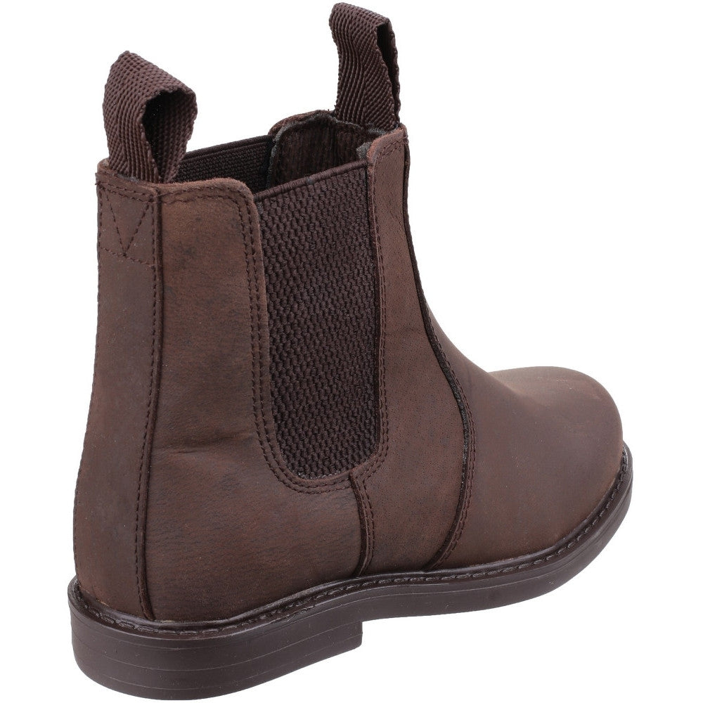 Amblers Safety Boys Camberwell Pull On Elasticated Dealer Boots