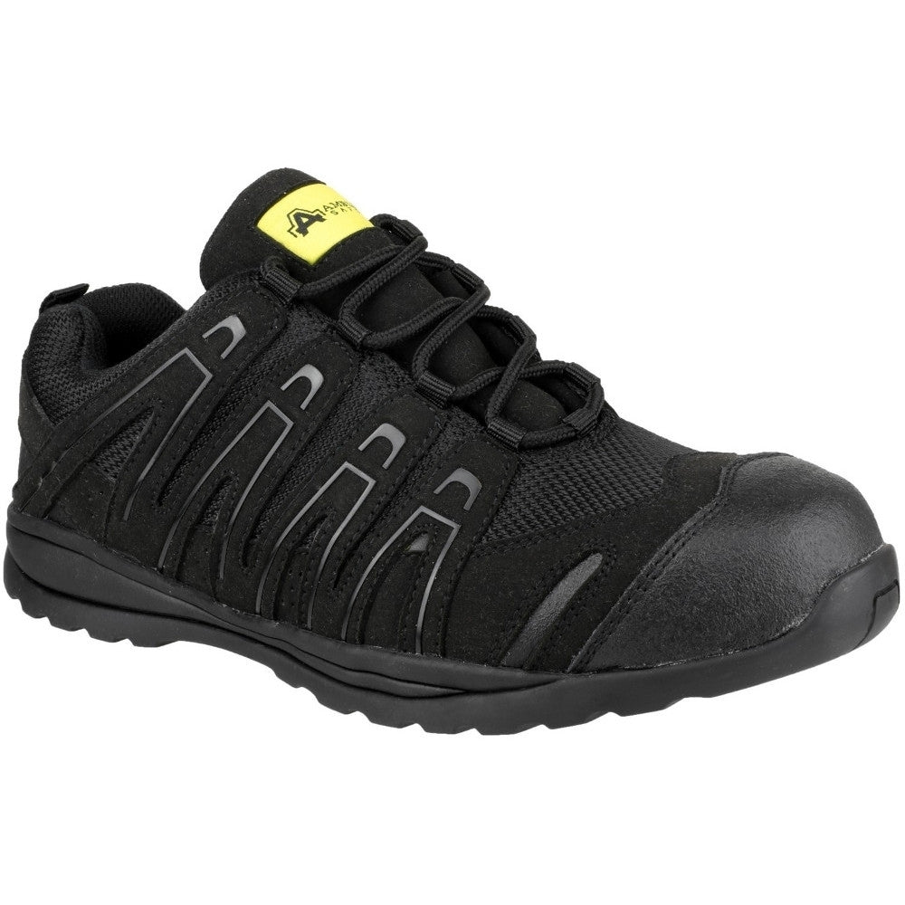 Amblers Mens FS40C Non Metal Light Lace Up Safety Trainers