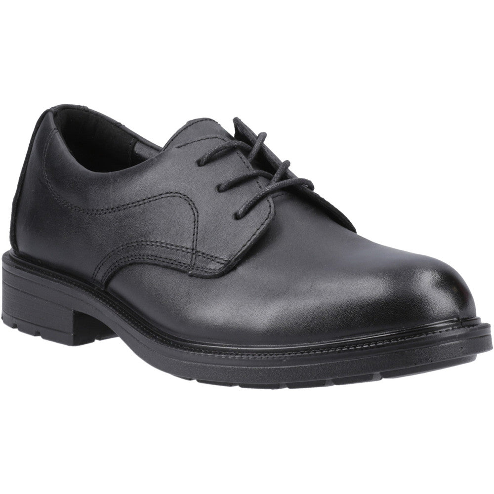 Amblers Mens York Oil Slip Resistant Leather Shoes