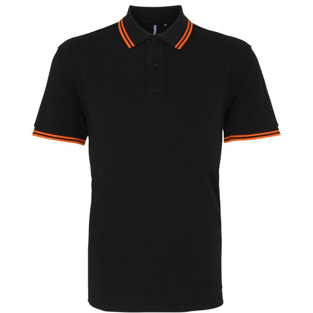 Asquith & Fox Mens Classic Fit - Tipped Polo Shirt
