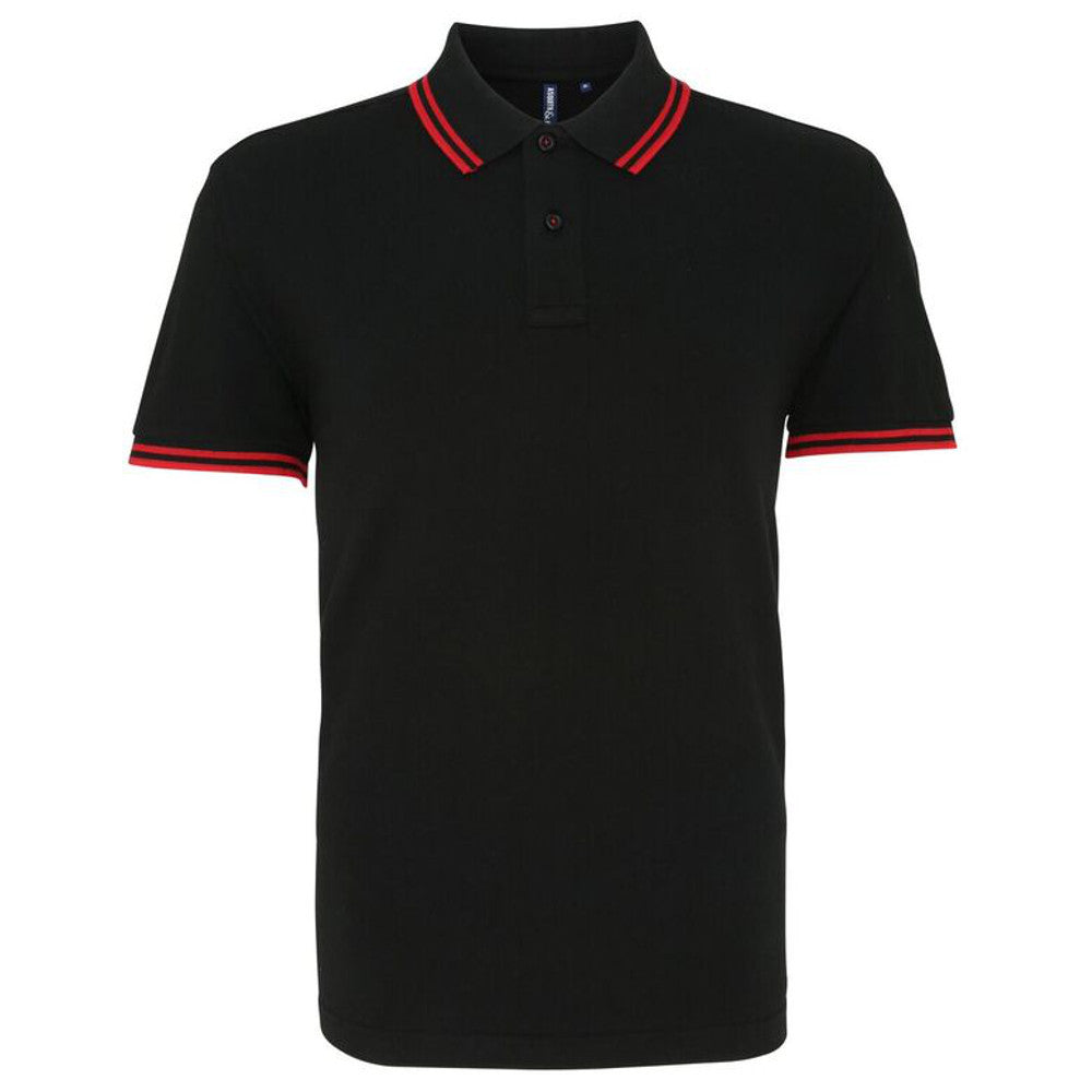 Asquith & Fox Mens Classic Fit - Tipped Polo Shirt