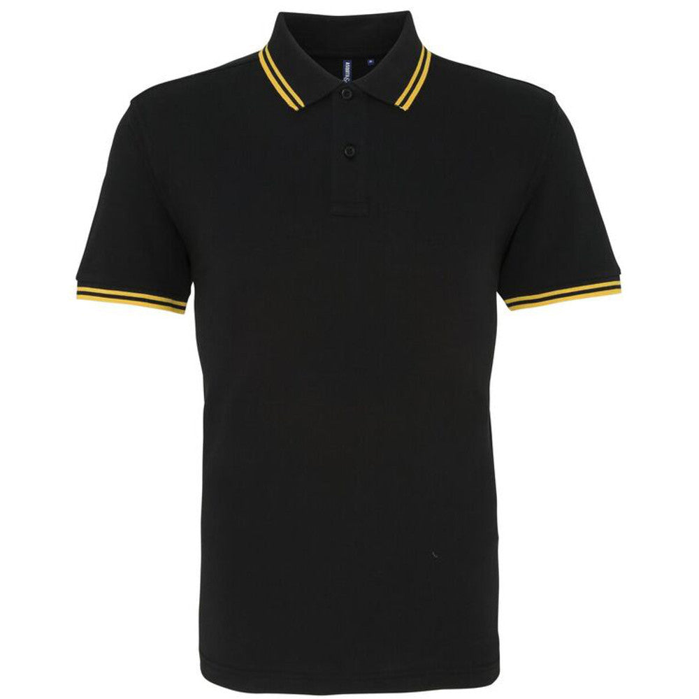 Asquith & Fox Mens Classic Fit - Tipped Polo Shirt