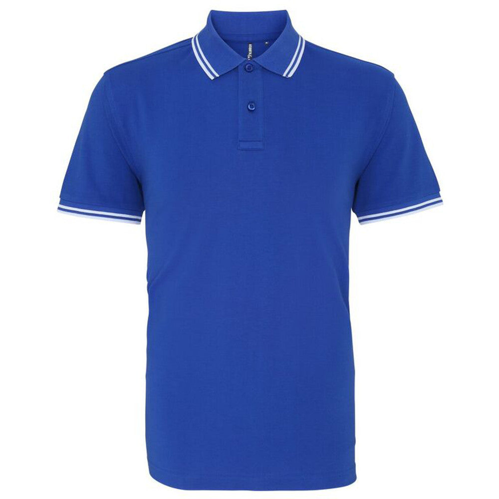 Asquith & Fox Mens Classic Fit - Tipped Polo Shirt