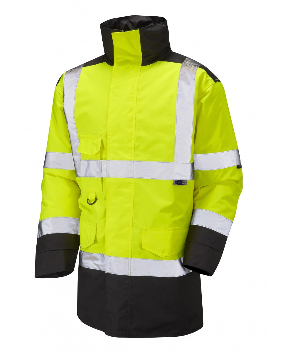 TAWSTOCK ISO 20471 Cl 3 Anorak - HV YELLOW/BLACK
