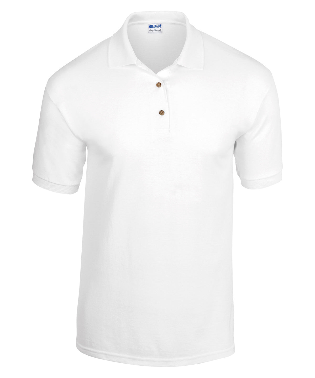 DryBlend® Jersey knit polo - White