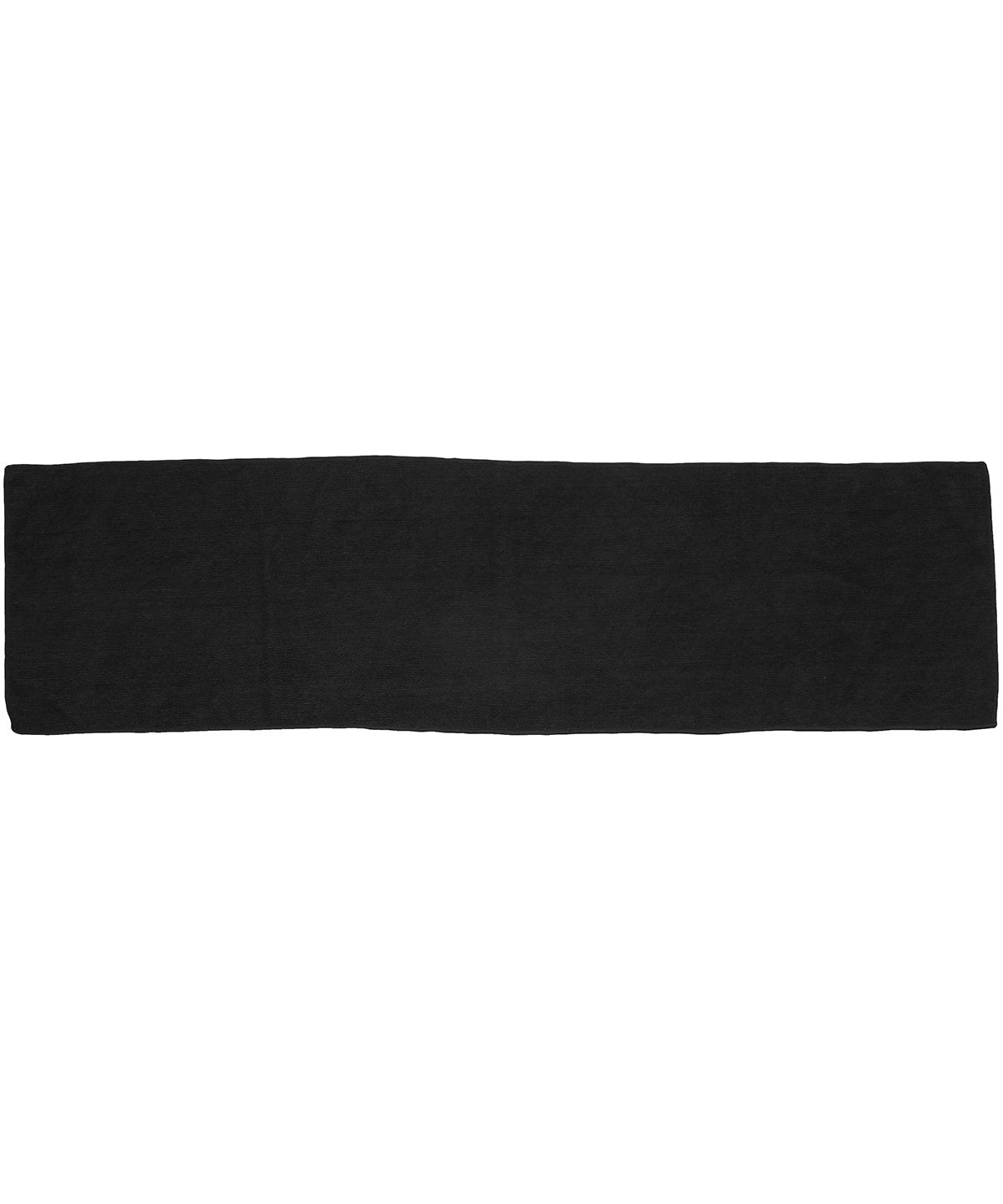 Microfibre sports towel - Black