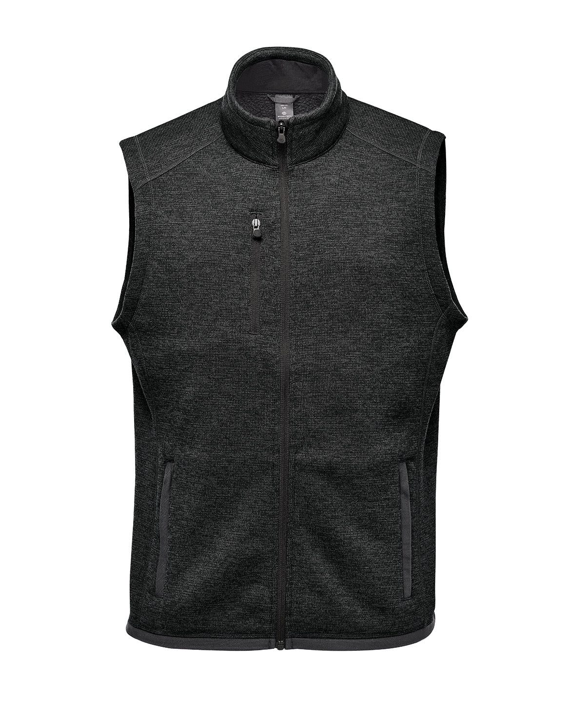 Avalanche fleece vest - Black Heather