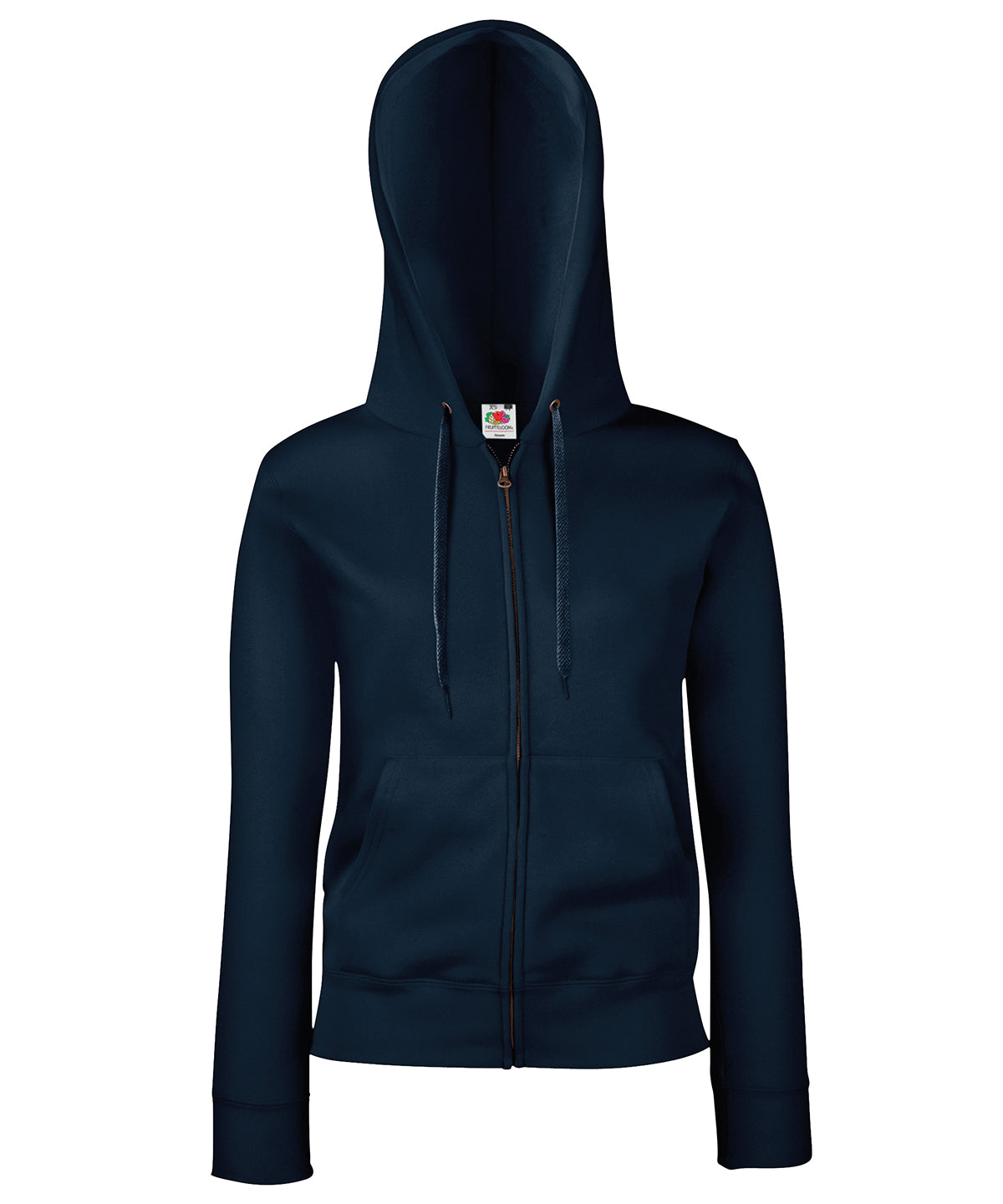 Women's premium 70/30 hooded sweatshirt jacket - Deep Navy