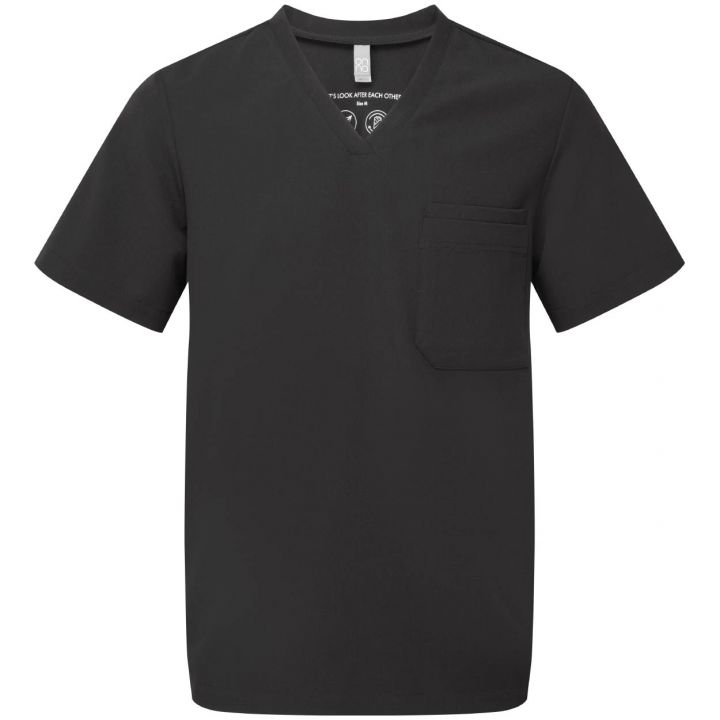 'Limitless' Onna-stretch tunic - Black