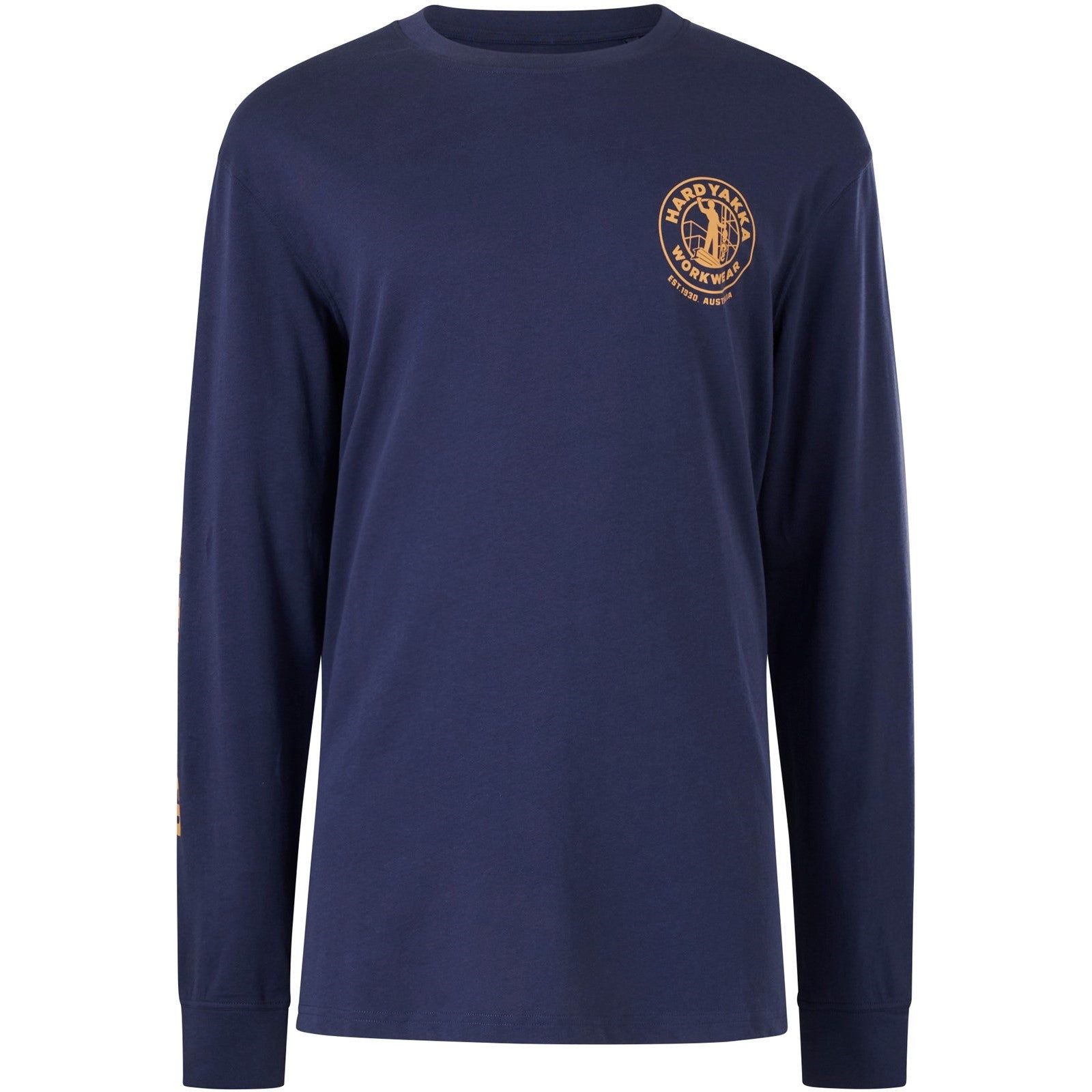 Heritage Icon Long Sleeve Tee - Navy