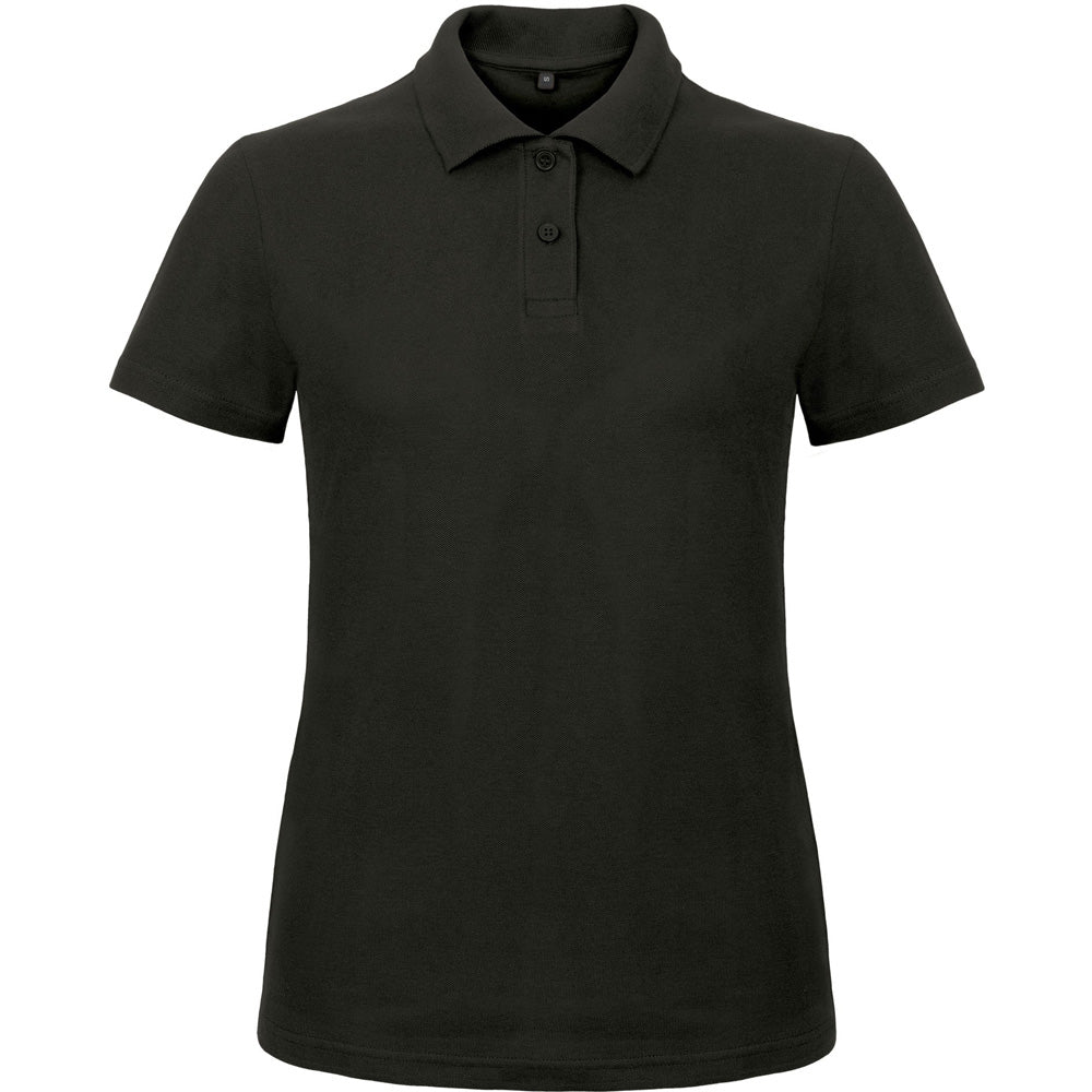 B&C Collection Ladies Id.001 Short Sleeve Polo Shirt Wine