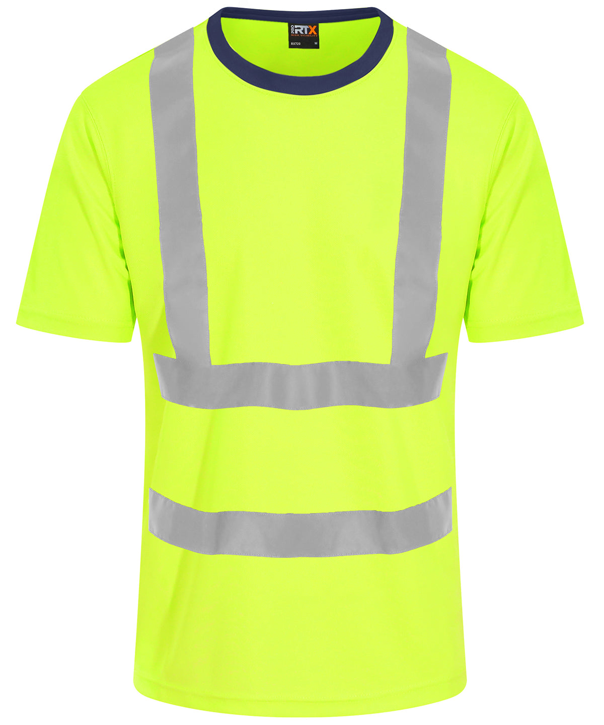 Hi-Vis T-Shirt - HV Yellow/ Navy