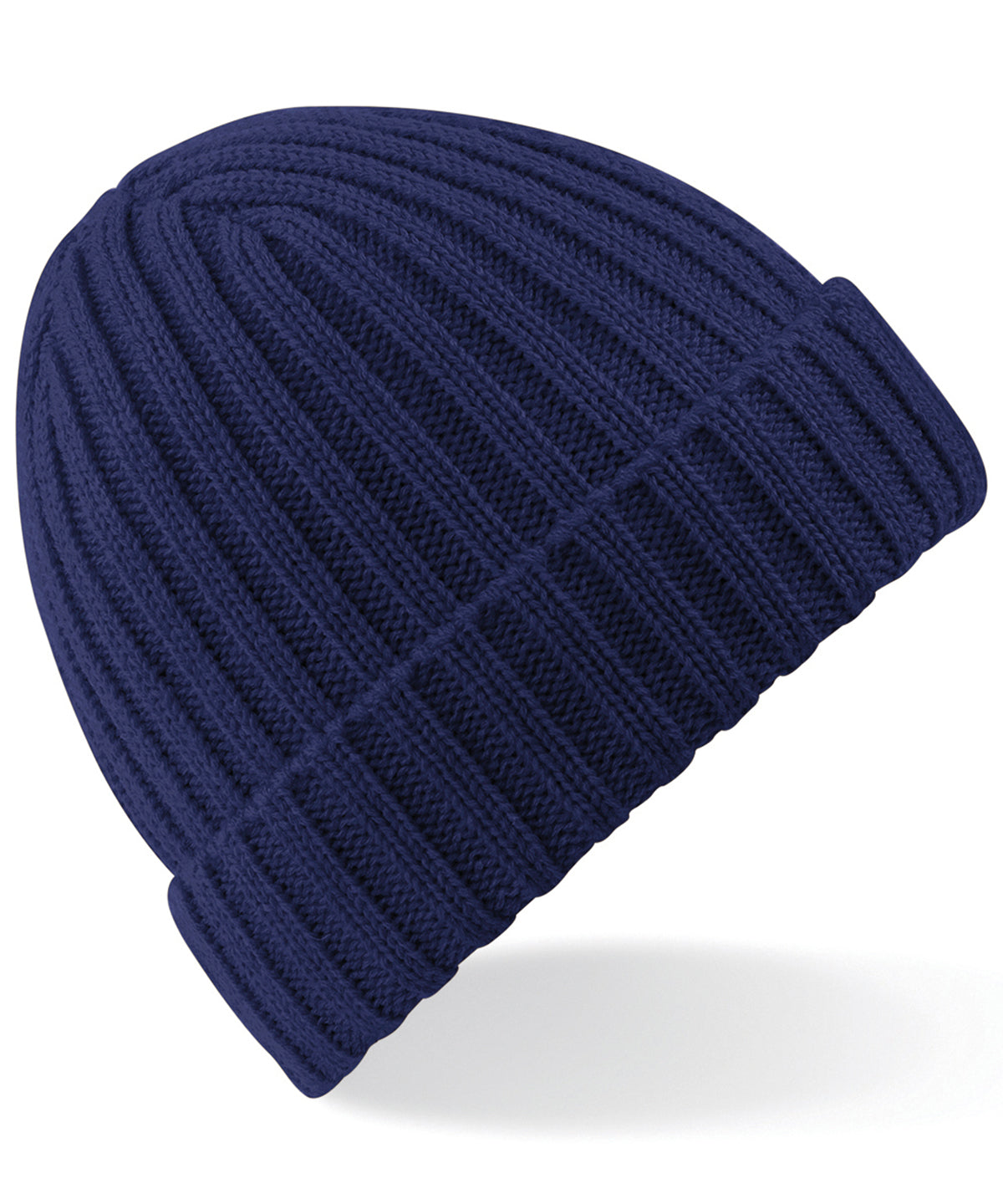 Chunky ribbed beanie - Oxford Navy