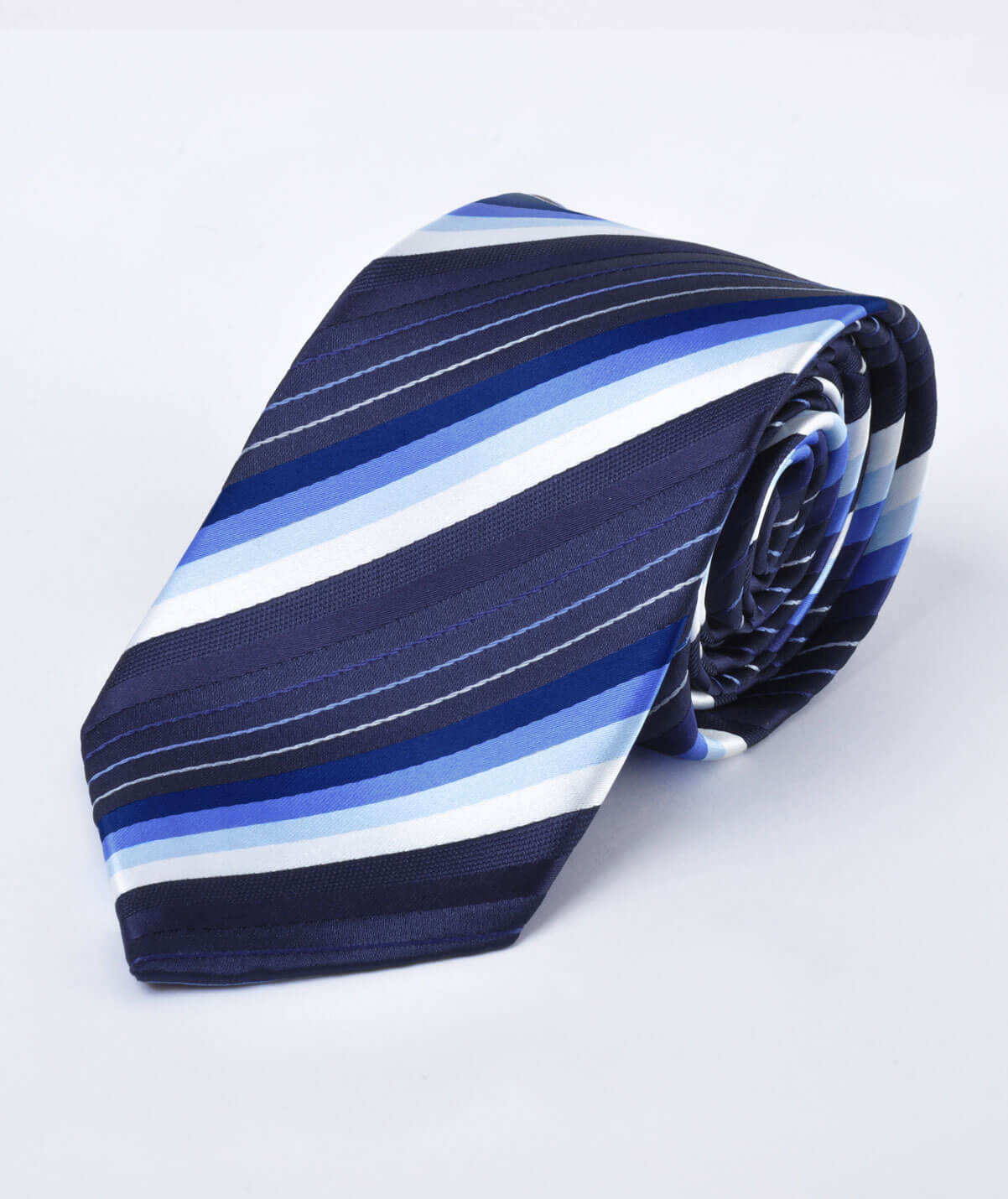 Ties - Blue/White Stripe