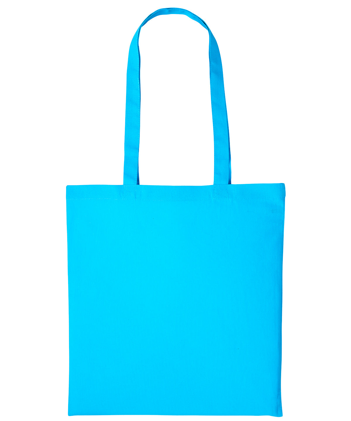Cotton shopper long handle - Hawaiian Blue