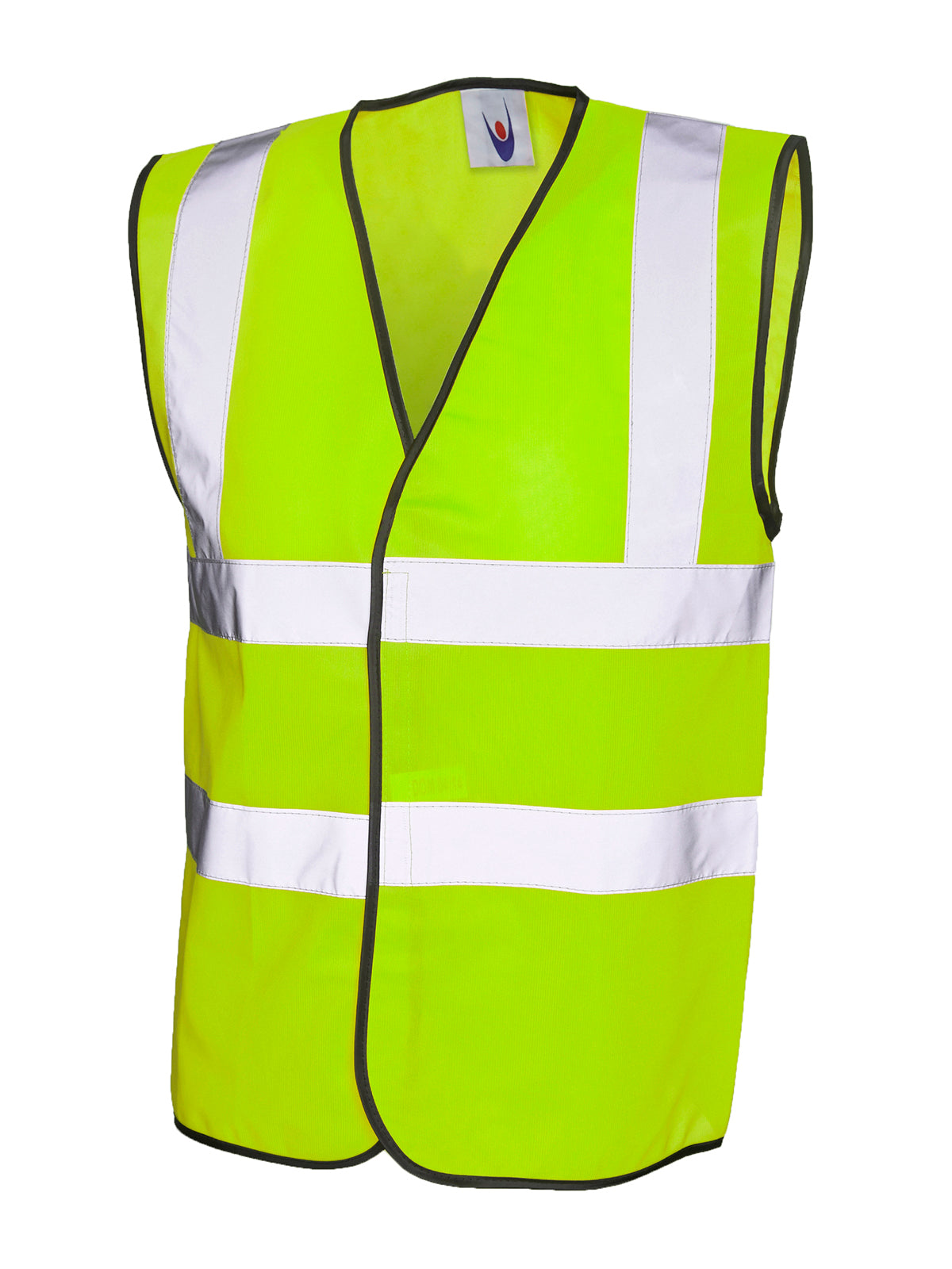 Sleeveless Safety Waist Coat - Yellow