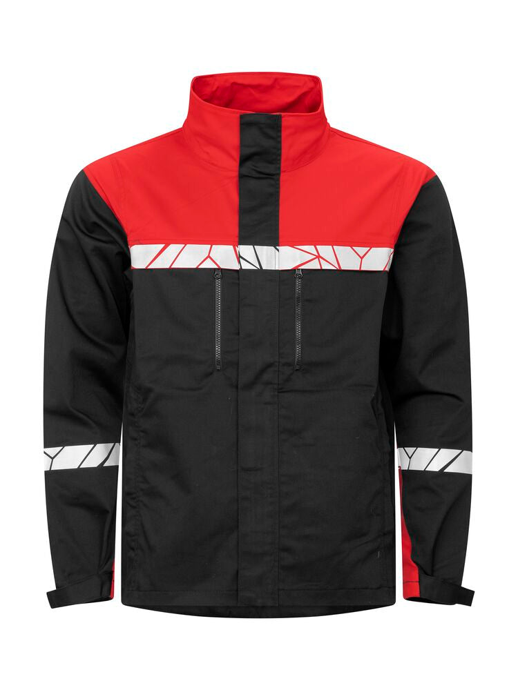 7416 WORKJACKET
7416 WORKJACKET 9910-VIZ - Black/Red