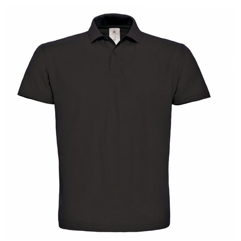 B&C Mens Short sleeved polo shirt with Rib Flat collar S,M,L,XL,XXL,3XL