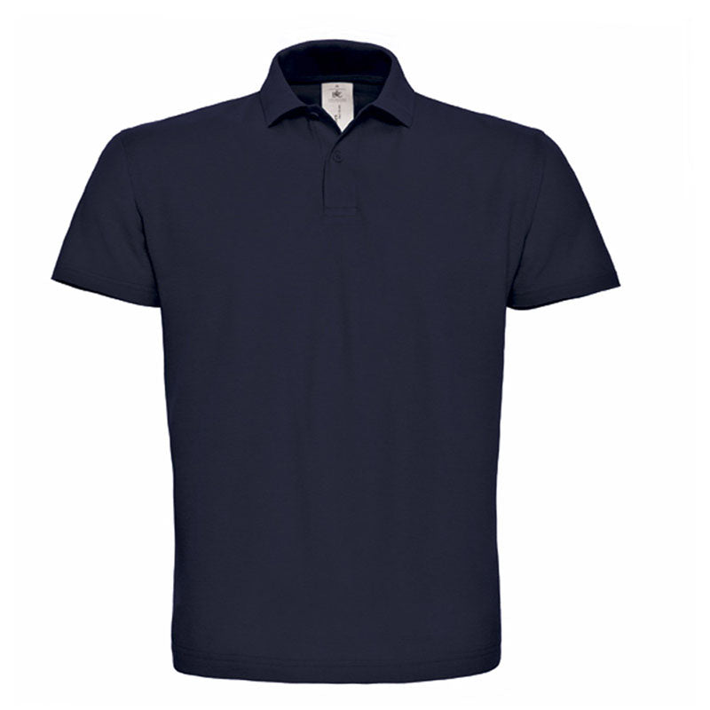 B&C Mens Short sleeved polo shirt with Rib Flat collar S,M,L,XL,XXL,3XL