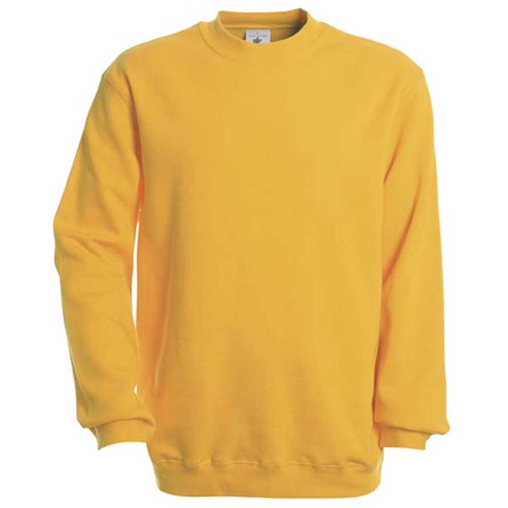 B&C Mens Set In Sleeve crewneck sweatshirt PST/Perfect Sweat Technology