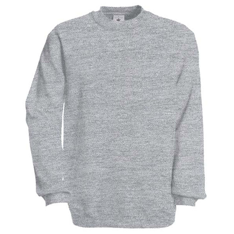 B&C Mens Set In Sleeve crewneck sweatshirt PST/Perfect Sweat Technology
